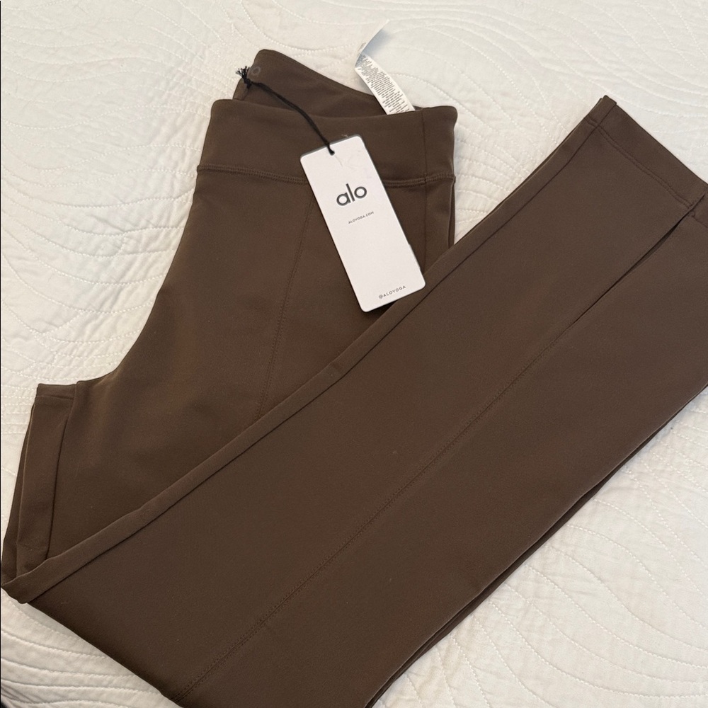 ALO Yoga Chocolate Brown Leggings